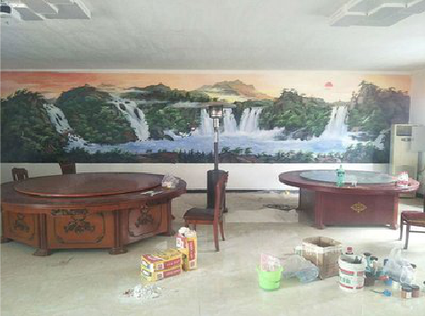 英山墙绘-写实风景