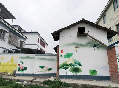 英山室外墙绘-从选材到保养。