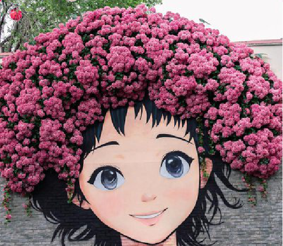 英山墙体彩绘-网红墙打卡