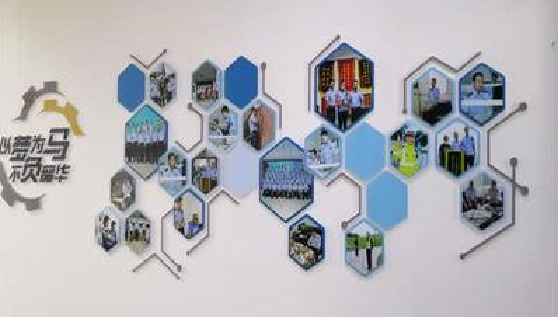 英山文化墙最常见的做法。