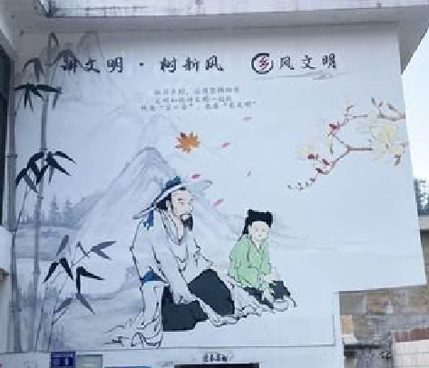 英山分享几个墙绘保养知识。