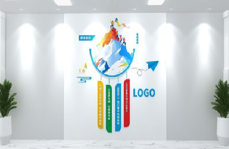 英山公司企业形象墙的工艺材料有哪些？